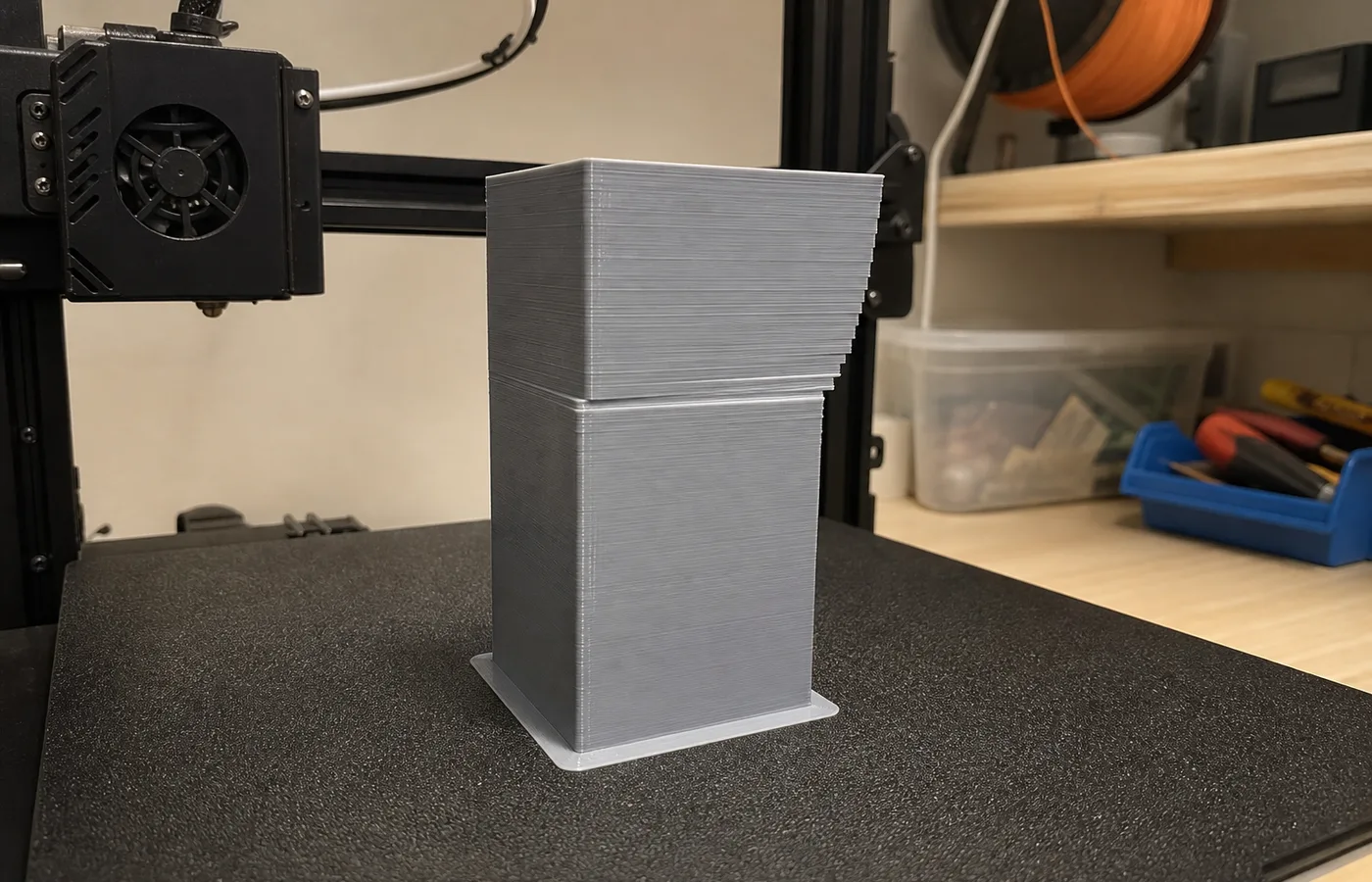 3D print layer shifting where layers are offset sideways
